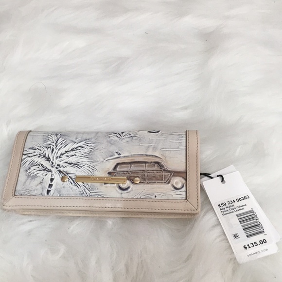 Brahmin Handbags - BRAHMIN ADY WALLET IVORY COPA CABANA NWT SALE!